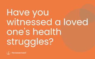 Have you ever stood by a loved one as they battled health issues?